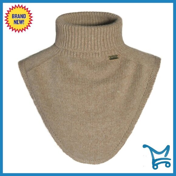 Soft Knitted Neck Warmer Shawl Pullover Top for Women Winter Wear